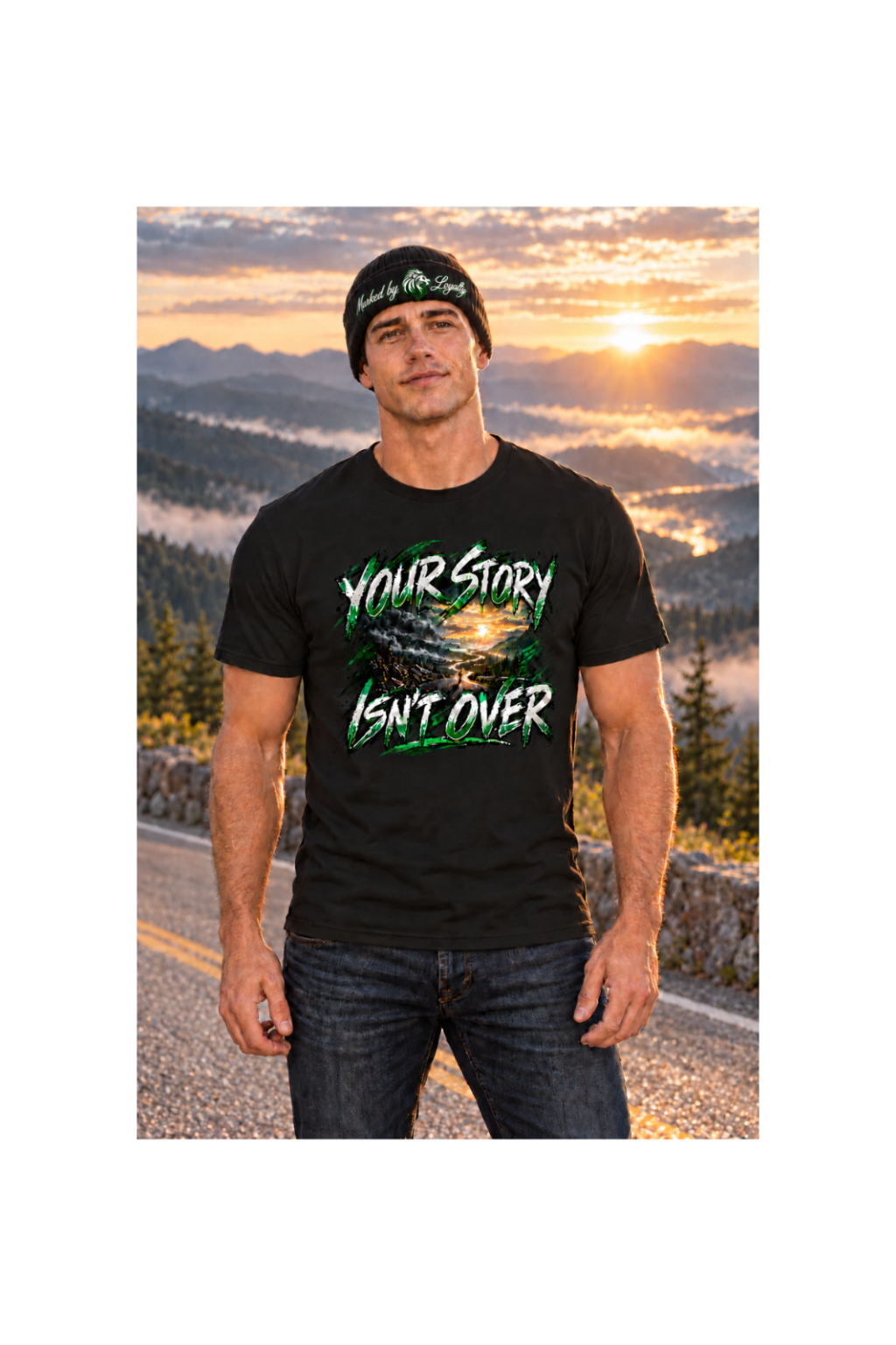 Your Story Isn’t Over Awareness Tee | Marked By Loyalty