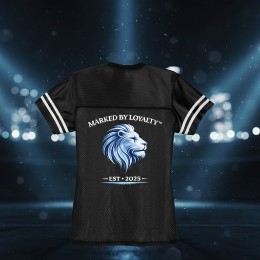 Jersey Back on Stadium Background
