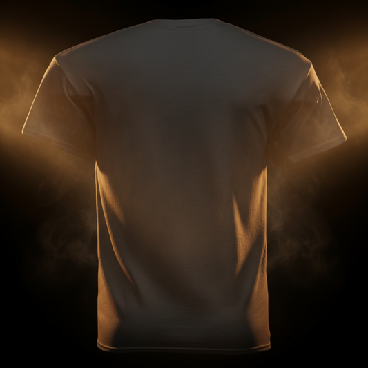 T-Shirt Back Gold Background