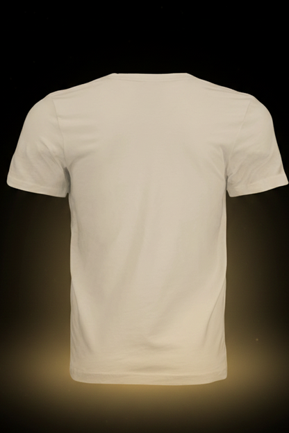 Back Tee - Black Gold Background