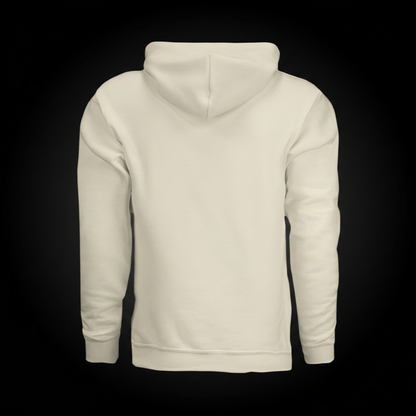 Cream Hoodie Back Black BG