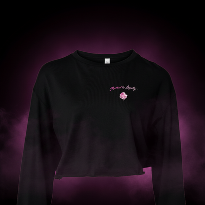 Crop Sweatshirt Closer Purple