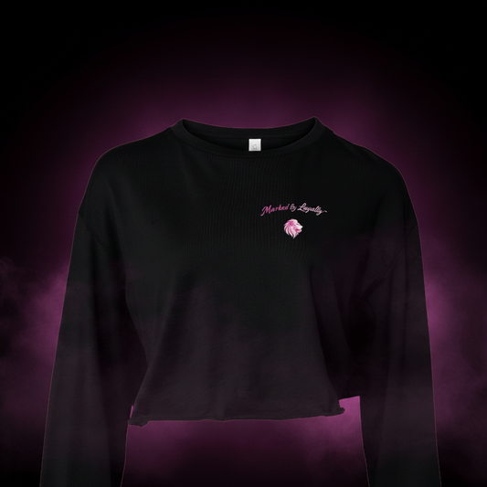 Crop Sweatshirt Closer Purple