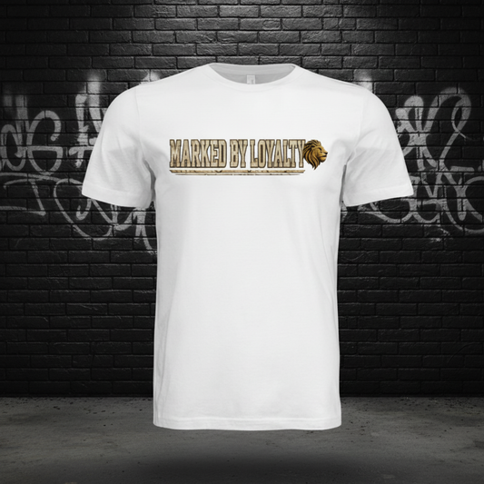 Gold Logo Tee - Brick Wall