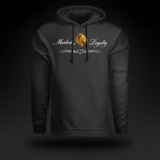 Hoodie Front Black Background