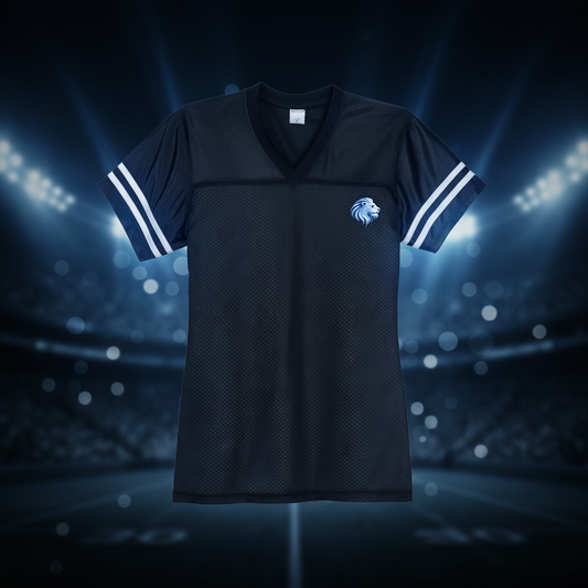 Jersey Front on Stadium Background