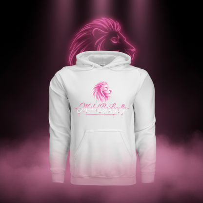 Marked By Loyalty – White Hoodie Close-Up 3D Shot