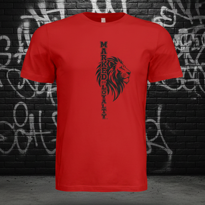 Red Tee - Brick Graffiti Background