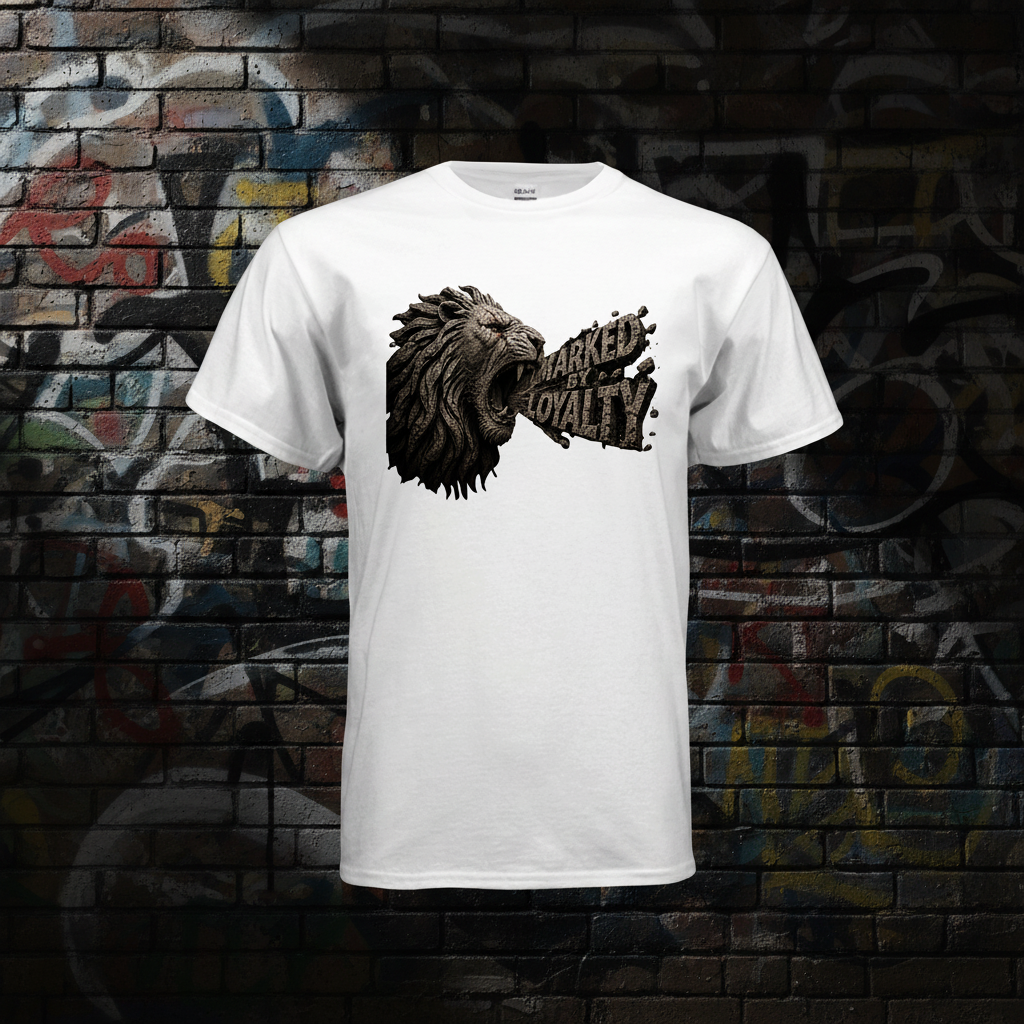 Stone Lion Tee - Brick Wall